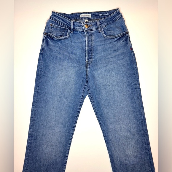 Warp + Weft Women’s CDG Paris High Rise Straight Leg Jeans Size- 8/29 - Picture 2 of 9